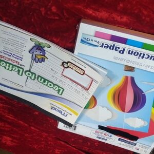 Learn to letter w raised ruling & artskills 96 pack construction paper.